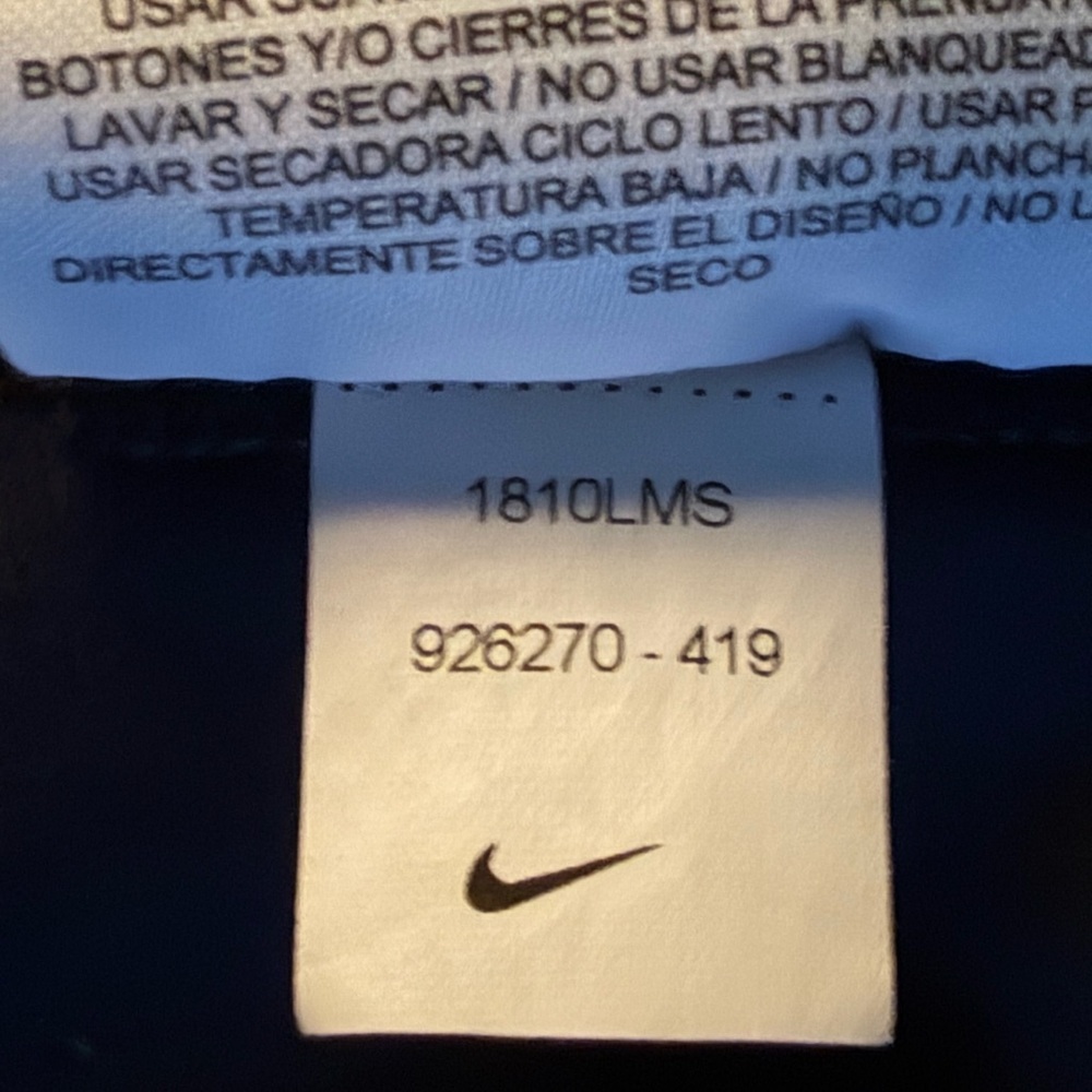 Nike Dri-FIT Navy Pullover 2XL - Picture 8 of 8
